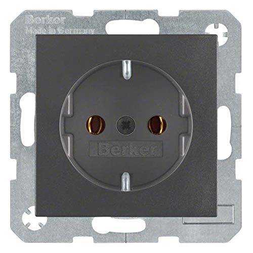 Berker 41431606 Steckdose SCHUKO S.1/B.3/B.7 anthrazit, matt Mesch Shop Berker 41431606 Steckdose SCHUKO S.1/B.3/B.7 anthrazit, matt Mesch Shop